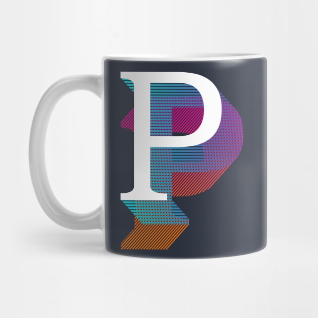 Letter P by MplusC